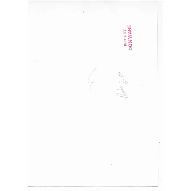 1984 black and white photograph by Los Angeles based photographer Don Ware of a sign for the Hot Shock magic cabaret show...