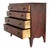 This antique chest of drawers, crafted in the Hepplewhite style, dates to approximately 1830. Constructed from rich...