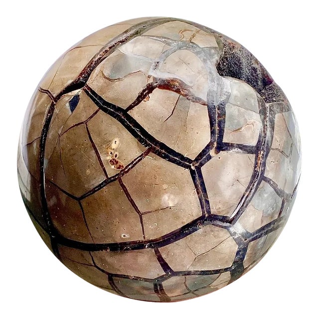 Septarian Egg Sphere With Lid Secret Compartment For Sale