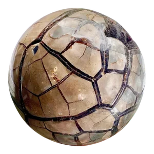 Septarian Egg Sphere With Lid Secret Compartment