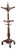 Coat Stand in Elm, Maple and Ebonized Parts For Sale