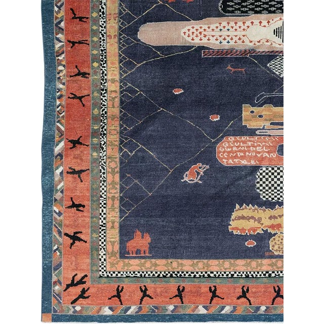 Galerie Shabab Collection Mid-20th Century Turkish Anatolian Accent Carpet For Sale - Image 4 of 10