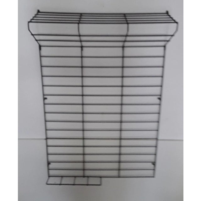 Mid-Century Modern Wire Wall Rack, 1950s For Sale - Image 3 of 6
