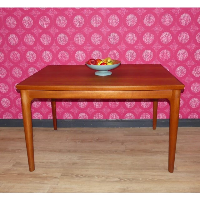 1960s Large Teak Extendable Dining Table by Grete Jalk for Glostrup, 1960s For Sale - Image 5 of 18