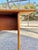 Danish Late Mid Century Fold-Open Teak Dining or Console Table With Hinged Tabletop and Legs | by Sannemann Denmark For Sale In Tampa - Image 6 of 12