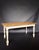 19th Century French Pine Wood Farm Table with a Painted Base For Sale - Image 4 of 13