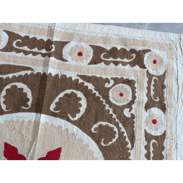 Bukhara Suzani Textile Wall Art For Sale In New York - Image 6 of 9
