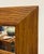 Late 20th Century Vintage 3-Dimensional Pencil Reed Coastal Beveled Mirror For Sale - Image 5 of 8