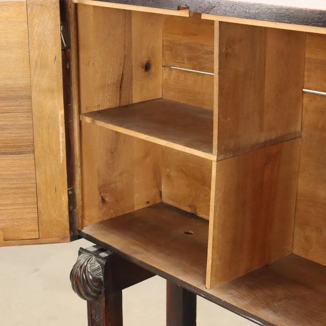 Small Vintage Wooden Cabinet For Sale - Image 4 of 13