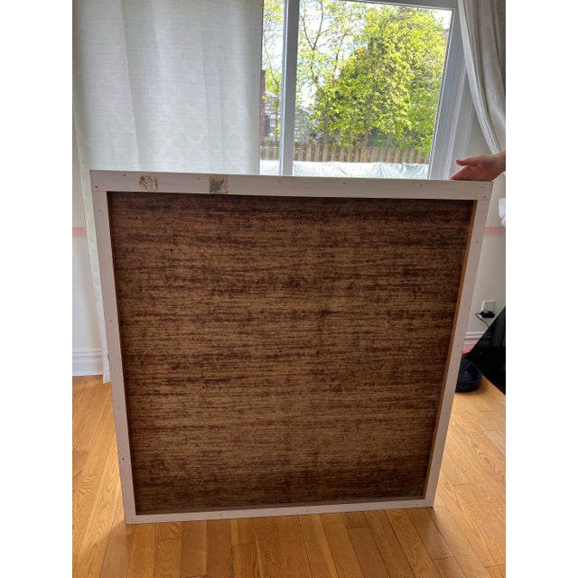 1970 Art Deco Brass Frame Woman Figure Mirror For Sale - Image 4 of 8