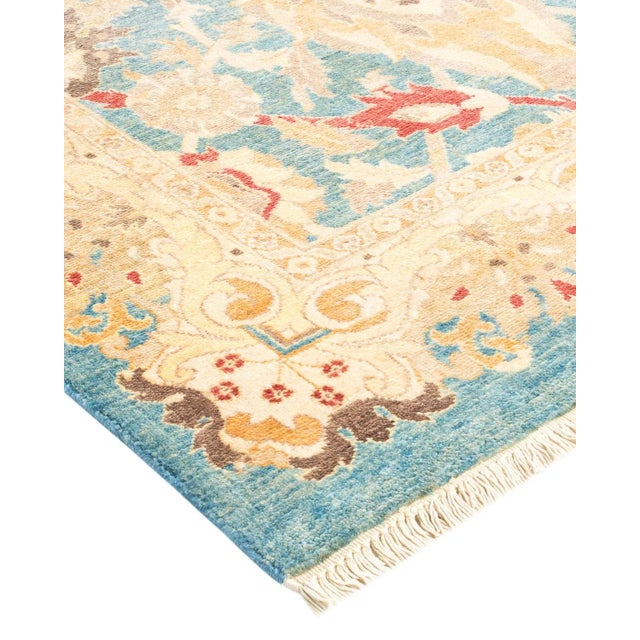 With an amalgam of sizes and aesthetic influences ranging from art deco to Rorschach and modernist, the rugs in the...