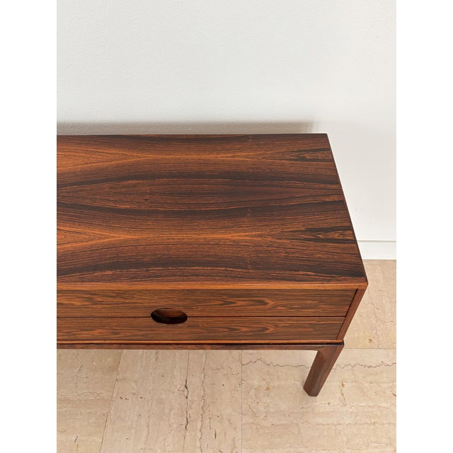 Scandinavian Dark Wood Sideboard or by Kai Kristiansen for Aksel Kjesgaard, Demnark, 1960s For Sale - Image 12 of 18