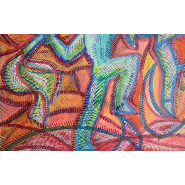 1960s Lidija Auza, Dance, 1960s, Mixed Media on Paper For Sale - Image 5 of 9