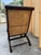 Vintage British Colonial Caned Plantation Chair For Sale - Image 10 of 11