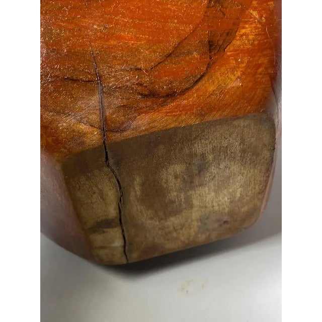 1950 Brutalist wood ashtray / centrepiece, in the style of Noll, or Nakashima.