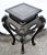 Chinese Carved Hardwood Plant Stand Jardiniere Two Tier Side Table 1920s For Sale - Image 10 of 14