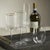 Ottica White Wine Glasses with Gold Rim, Set of 4 For Sale - Image 4 of 5