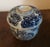 Ceramic 18th Century Chinese Kangxi Blue & White Porcelain Jar and Cover For Sale - Image 7 of 11