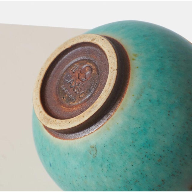 Eva Stæhr Nielsen Round Vase by Eva Stæhr Nielsen for Saxbo For Sale - Image 4 of 5