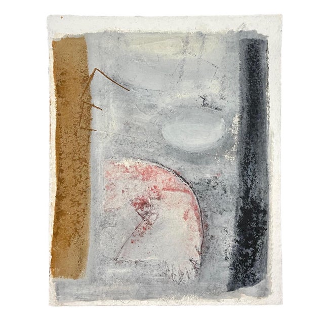 John Walker, Large 3D Cast Paper Abstract Oil Monoprint Unique Monotype Painting John Walker, 1991 For Sale - Image 13 of 18