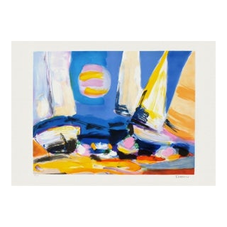 1992 François d'Arguin Régates Et Soleil Signed Lithograph For Sale