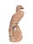 1970s Large Terracotta Perched Eagle Garden Statue 30" Tall For Sale - Image 5 of 11