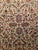 Vintage Persian Heriz Serapi Rug, Hand-Knotted Wool, All-Over Geometric Pattern, Ivory & Blue, 8x10 For Sale - Image 9 of 14