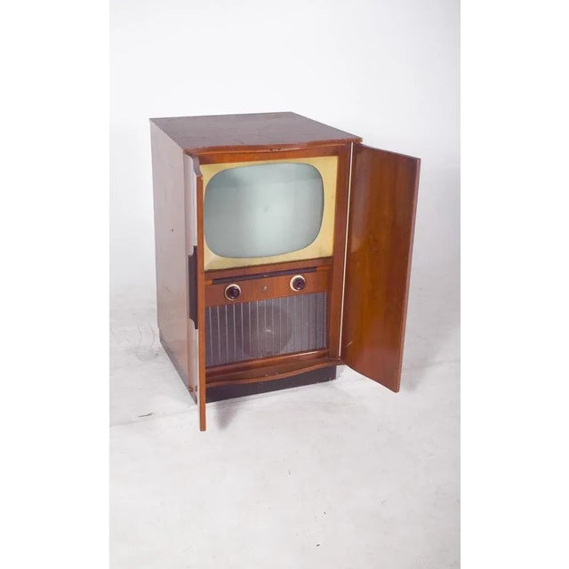 Antique Bush Radio Television Cabinet For Sale - Image 6 of 13