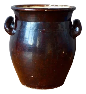 Antique Alsatian Terracotta Pot
