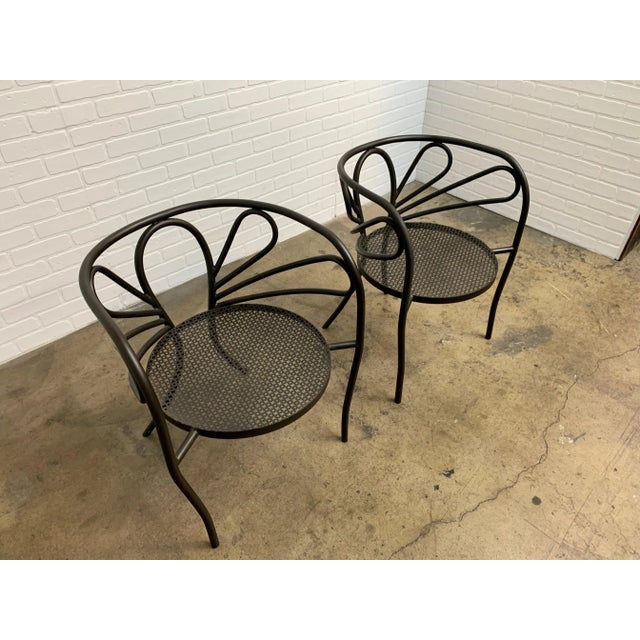 Mid-Century Modern Walter Coons for Clark & Burchfield Armchairs - a Pair For Sale - Image 3 of 12