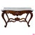 1900s French Regency Carved Walnut Console Table With White Marble Top For Sale - Image 13 of 13