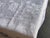 Textile Vintage Blue and White Damask Tablecloth For Sale - Image 7 of 11