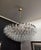 Antique Murano Glass Chandelier, 1990 For Sale - Image 15 of 18