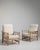 Pair of French Oak Reclining Armchairs with Bouclé Upholstery, Antique, France, Circa 1940 For Sale - Image 4 of 17