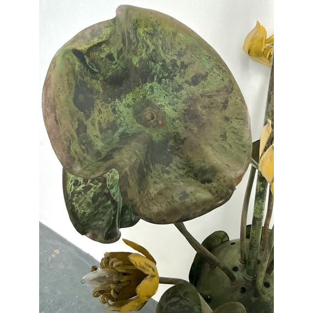 Vintage Boho Garland Faulkner Botanical Chandelier For Sale - Image 12 of 14