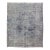 Distressed Vintage Persian Rug With Abstract Design in Blue, Green & Gray & White For Sale