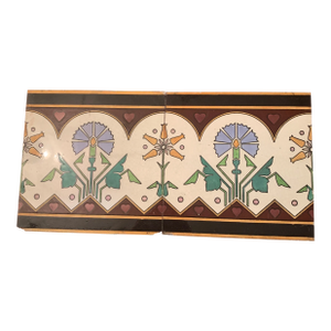 Pair of Late 18th Century Minton Tiles