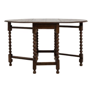 Drop-Leaf Table in Original Patina, Antique, United Kingdom, 19th Century For Sale