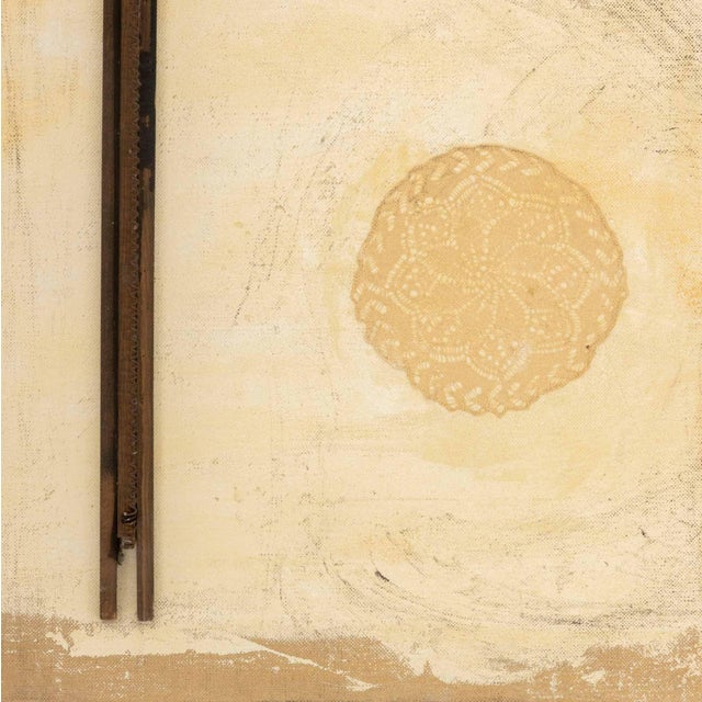 Roni Nicholson "A Life #1" Mixed Media, 1998 For Sale - Image 4 of 8