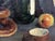 Impressionist 1980s Oil Painting Still Life With Bagels Khorov Alexander For Sale - Image 3 of 11