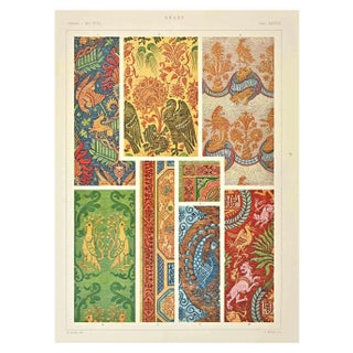 A. Alessio, Arab Decorative Style, Chromolithograph For Sale