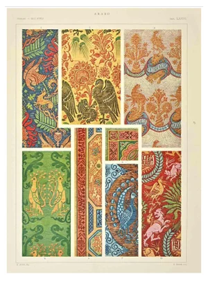 A. Alessio, Arab Decorative Style, Chromolithograph