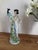 Vintage Peacock Lady Figurine For Sale - Image 3 of 5