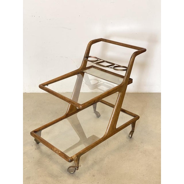 Wooden Bar Trolley, 1960s For Sale - Image 9 of 17