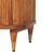 2020s Amber Oak-Finish Mango Wood Ribbed Nightstand For Sale - Image 5 of 8