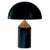 Black Atollo Small Black Metal Table Lamp by Vico Magistretti for Oluce For Sale - Image 8 of 8