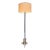 French 1940s Neoclassical Nickel-Plated Floor Lamp For Sale