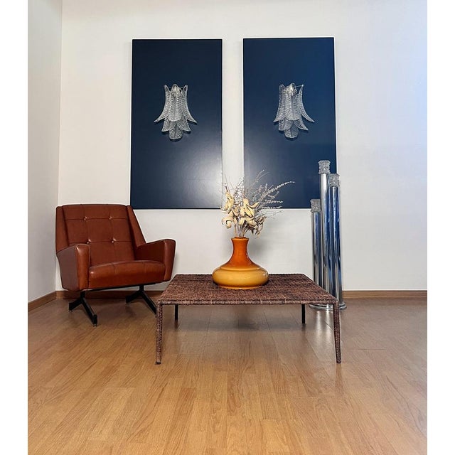 Vintage Murano Trasparent Felci Wall Sconces, 1990s, Set of 2 For Sale - Image 8 of 17