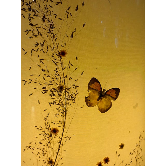 1960s Van Briggle Pottery Lamp “Rebecca at the Well” With Original Butterfly Shade For Sale - Image 10 of 10