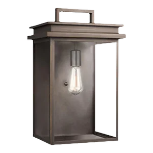 Sean Lavin By Visual Comfort Studio Glenview Large Lantern in Antique Bronze